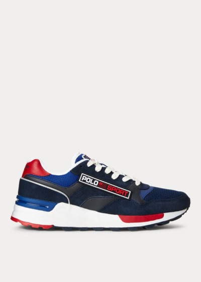 Polo Ralph Lauren Trackster 100 Sneakers Herre Danmark (RIMSA2165)